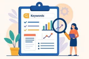 SEO Zoekwoordonderzoek en contentstrategie​