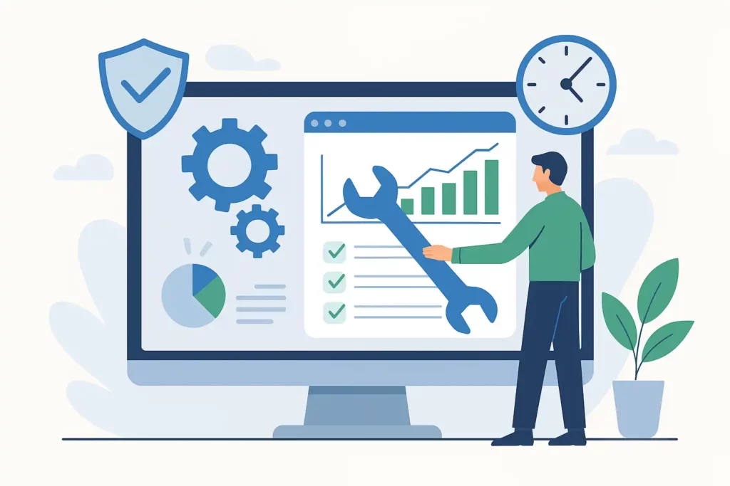 Website onderhoud en in 2025